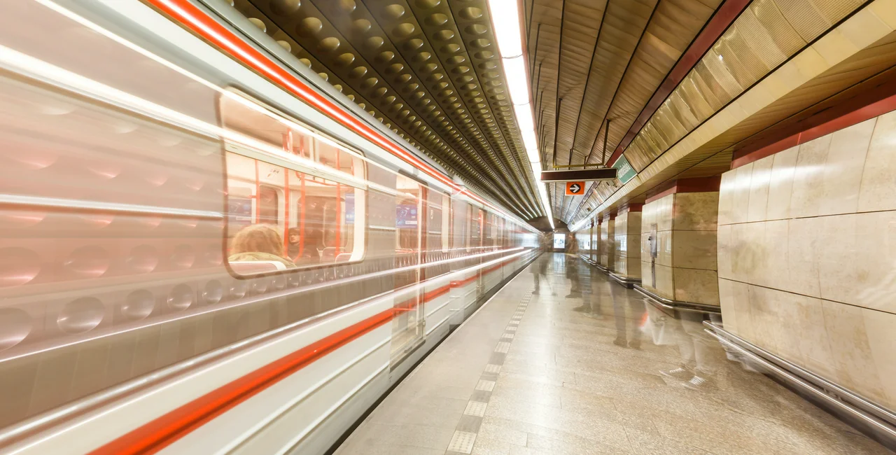 Prague metro station. Photo: iStock / castenoid