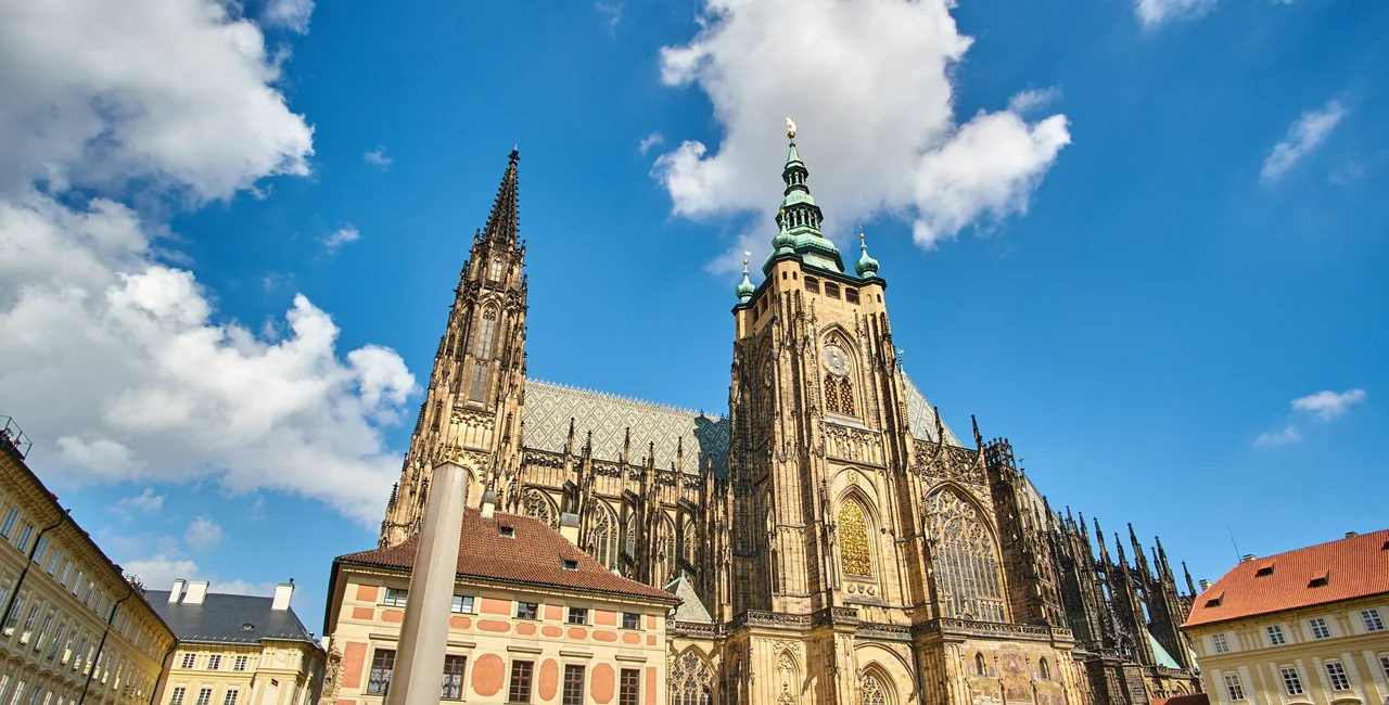 St. Vitus Cathedral at Prague Castle. Photo: iStock / Daniel Villalobos Oliver