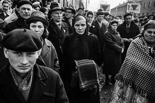 Haunting black-and-white photos mark 80 years since deportation of Czech Jews began