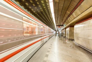 Prague metro station. Photo: iStock / castenoid
