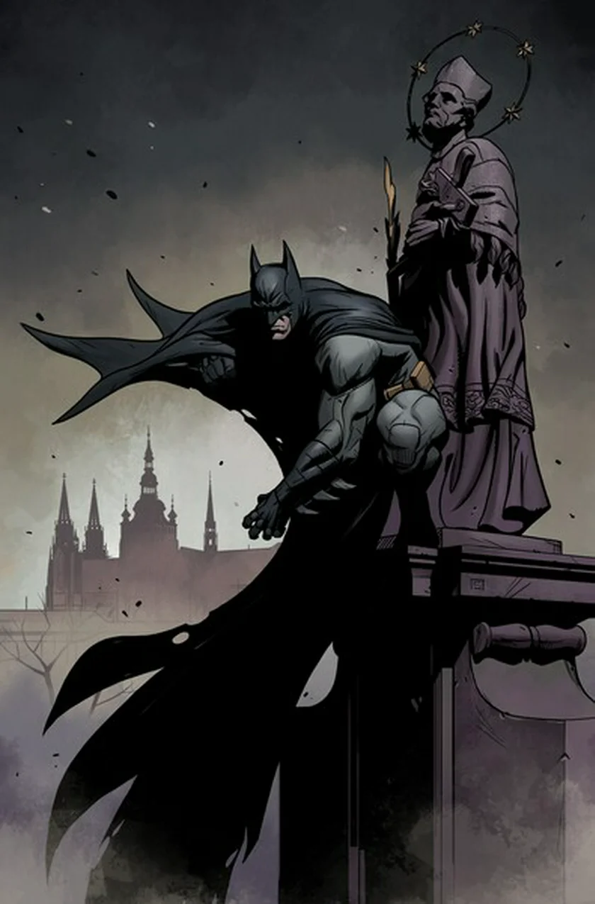 Batman in Prague for the first time / photo via dccomics.com