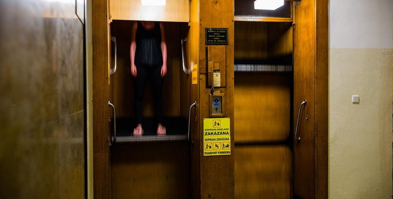 Prague is bringing two historic paternoster elevators back into service