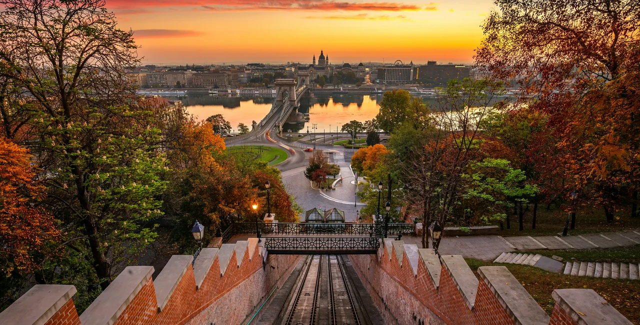 Castle Hill Funicular in Budapest, Hungary. Photo: iStock / ZoltanGabor