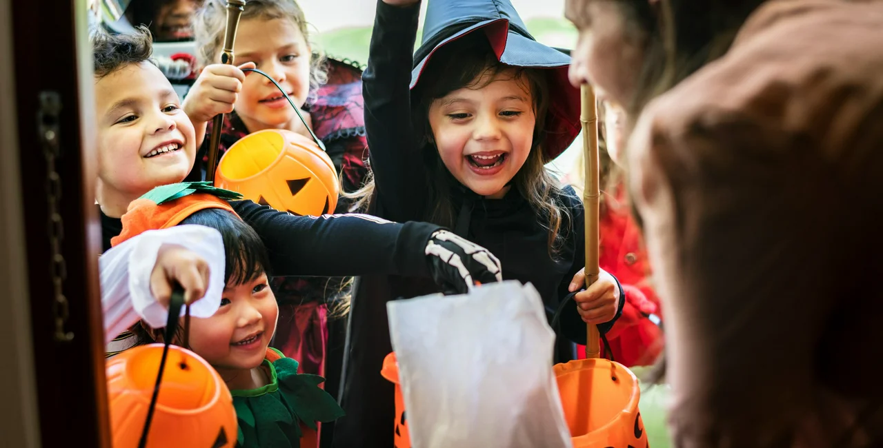 Eating candy for a good cause: Prague's charity trick-or-treat tradition returns