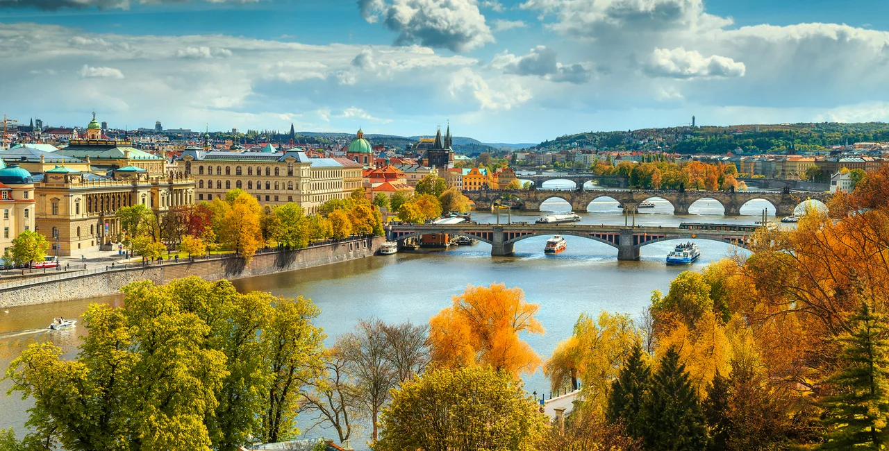 The Vltava river seen from Letná. (Photo: iStock, Janoka82)