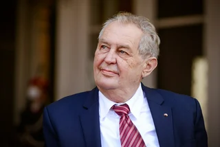 Czech president announces retreat from politics
