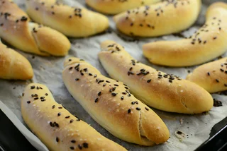 Rohlík bread rolls can be found in any Czech bakery / photo iStock @hamikus