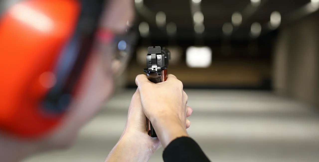 A gun owner shoots at a target. (Photo: iStock, robertprzybysz)