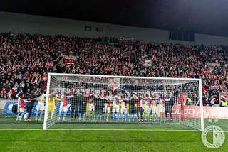 Slavia won a fiery encounter against Viktoria Plzeň / photo via slavia.cz