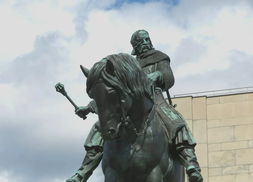 Statue of Jan Žižka at Vítkov. (Photo: Raymond Johnston)