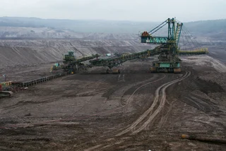 Mining machinery at Turów / photo via Wikimedia Commons, Anna Uciechowska, CC BY-SA 3.0