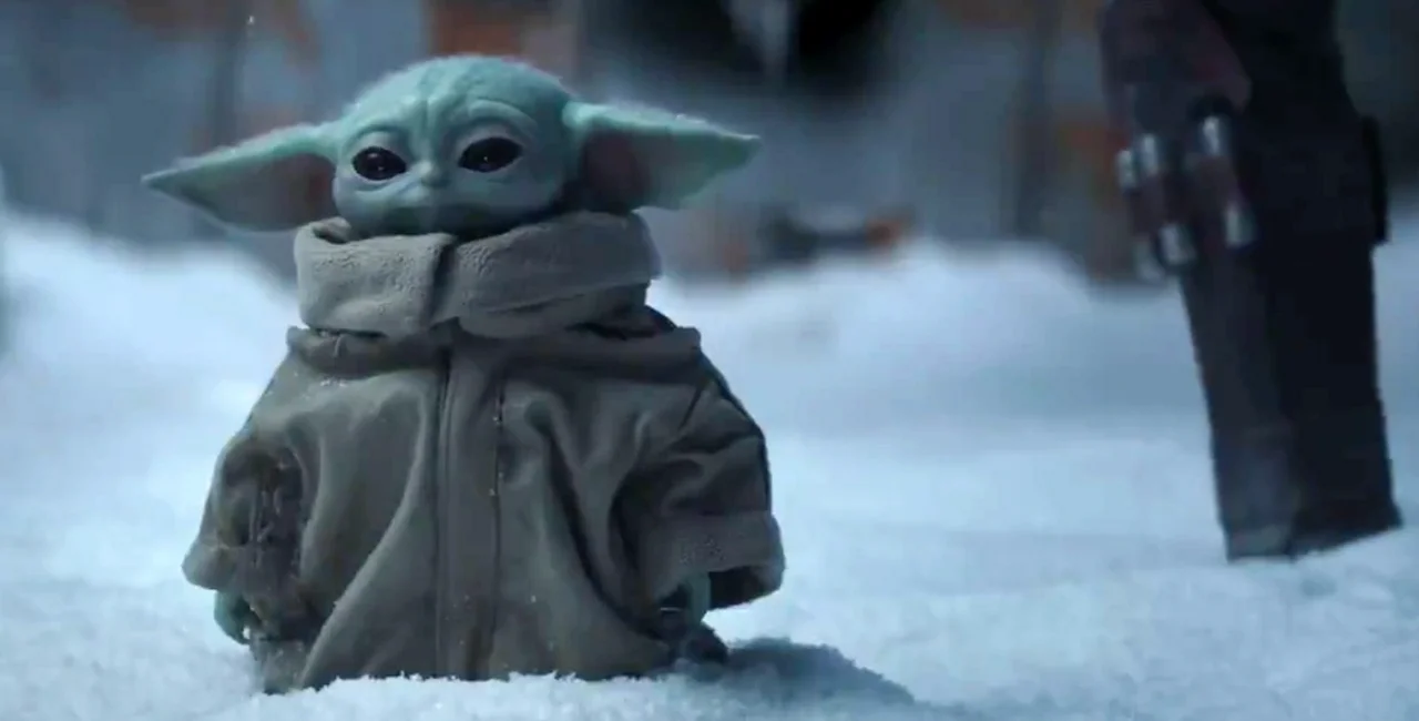 Baby Yoda in "The Mandalorian." Photo: Disney+.