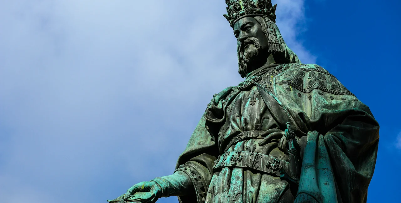 Charles IV statue Prague