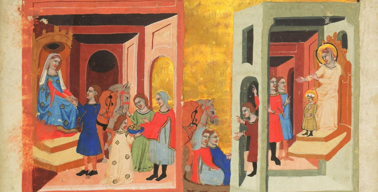 Detail of a page of the Dalimil Chronicle. Photo: Ministry of Culture