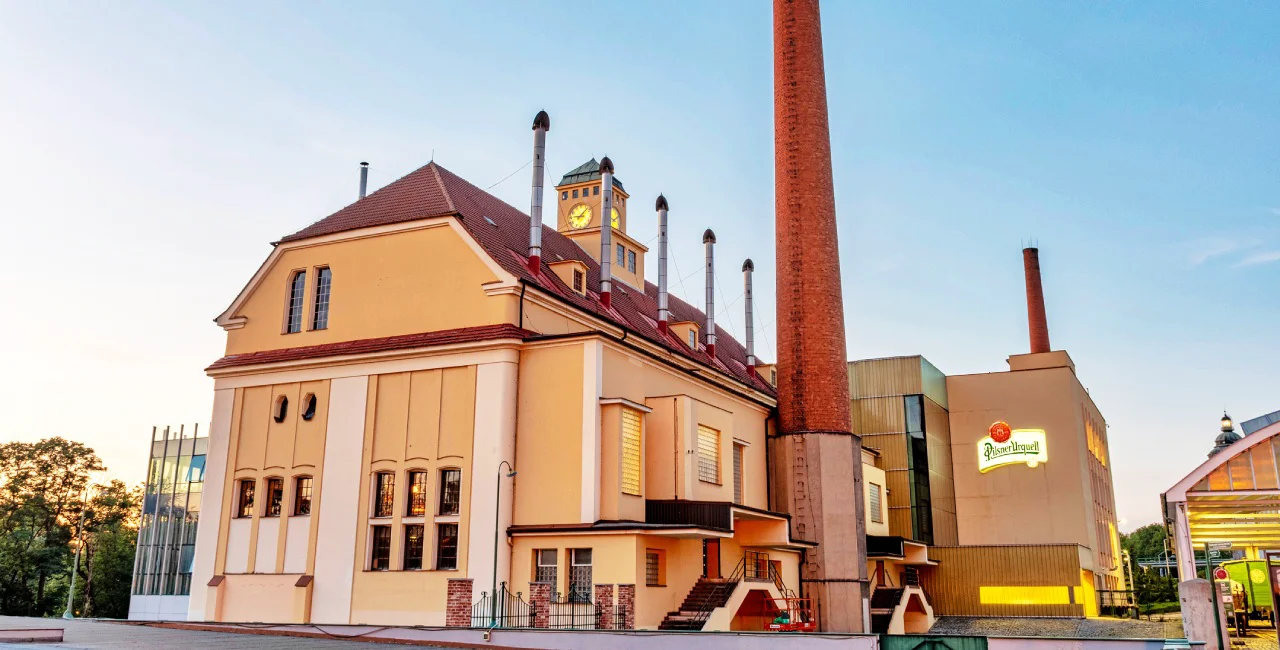Exterior of Pilsner Urquell Brewery. Photo: iStock / Freedoo