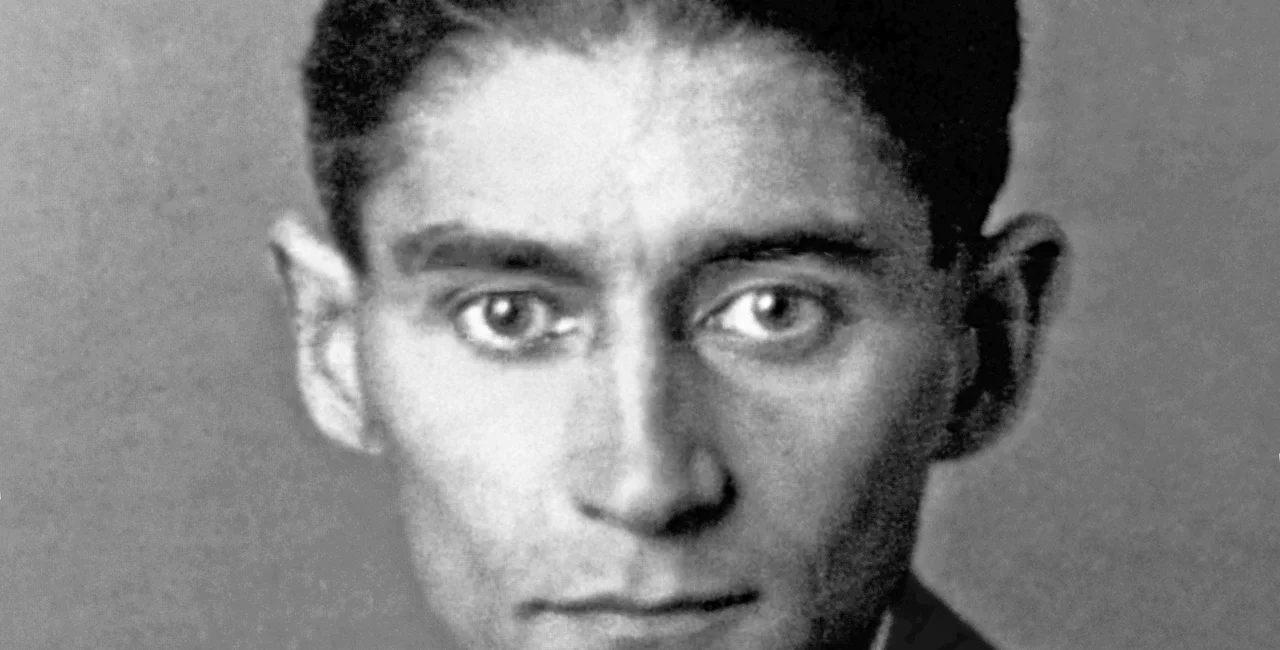 Franz Kafka in 1923. Public domain.