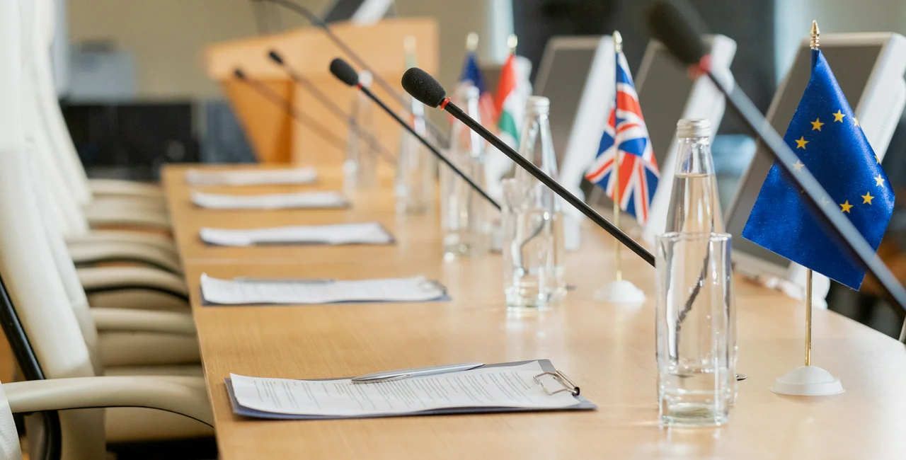 iStock-1349854848 Credit  shironosov   Political Reports On Conference Table stock photo