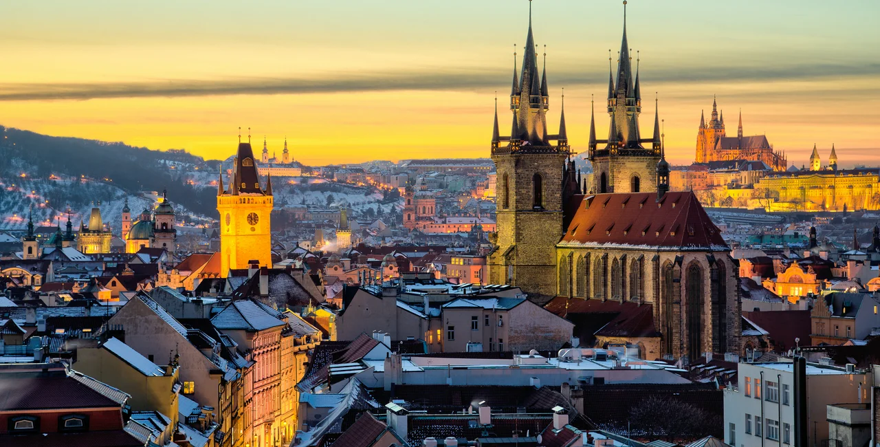 Panoramic view of Prague. Photo: iStock / Kesu01