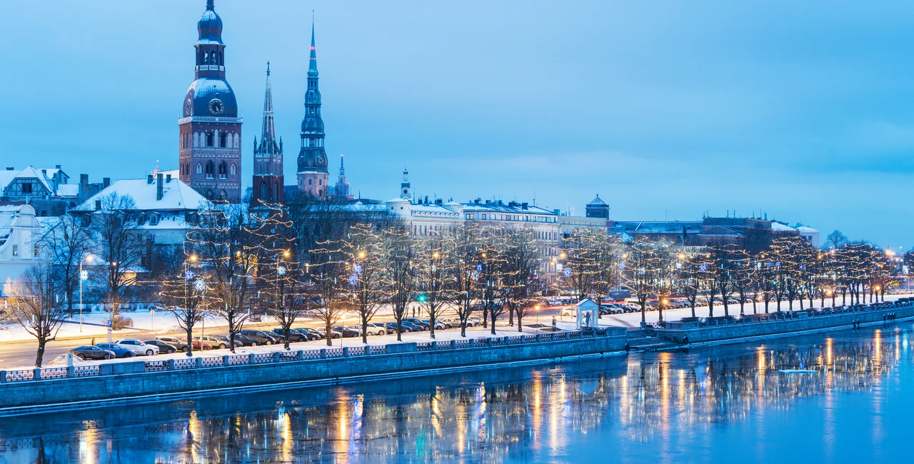 Riga, Latvia in winter. Photo: iStock / imantsu
