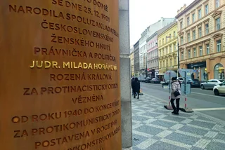Vinohrady honors freedom fighter Milada Horáková with new plaque