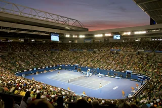 The Rod Laver Arena in Melbourne / photo Wikimedia Commons, Steve Collis, CC BY 2.0