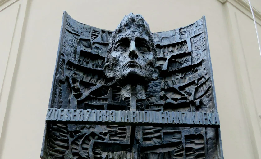 Bust of Franz Kafka at náměstí Franze Kafky. Photo: Raymond Johnston.