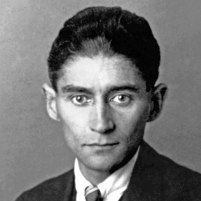 Franz Kafka in 1923. Public domain.