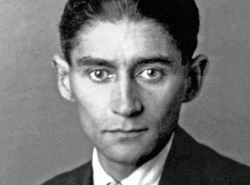 Franz Kafka in 1923. Public domain.