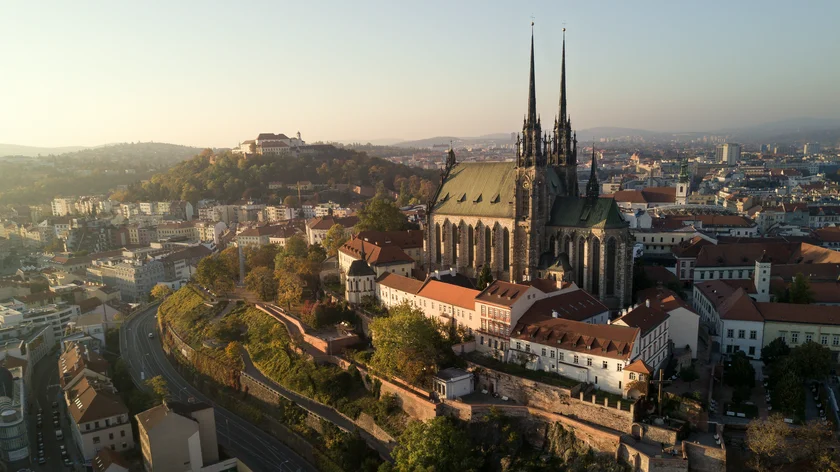 View of Brno from above. Photo: iStock / Simon Bednar