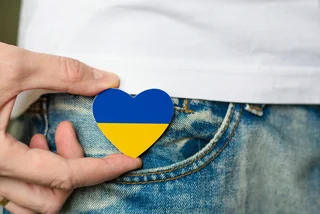 Heart with Ukrainian colors. Photo: iStock / Nikita Burdenkov