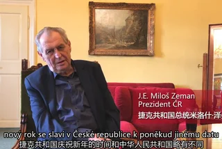 On Chinese New Year, Czech president wishes his 'friend' Xi Jinping good luck