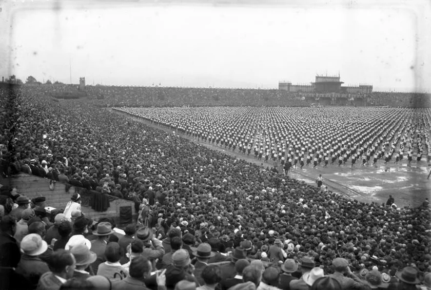 Sokol rally in Prague in 1932. Photo: Bundesarchiv, CC-BY-SA 3.0