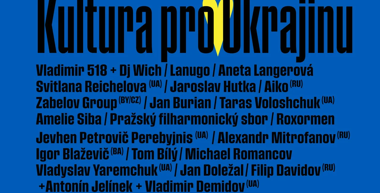 Festival on Prague's Kampa island one of several upcoming events for Ukraine