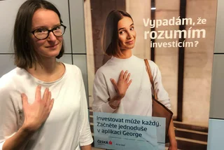 Česká spořitelna drew fire for an advert accused of sexism / photo via LinkedIn, Eva Hlavsová