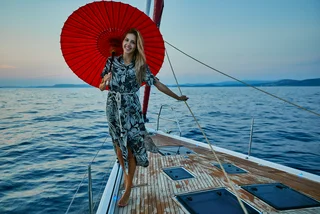 KABUKI is a private sailing yacht named after a traditional form of Japanese theater