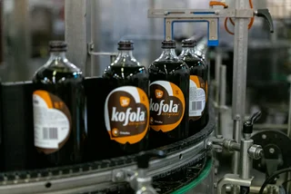 Kofola bottles at the factory. Photo: Kofola