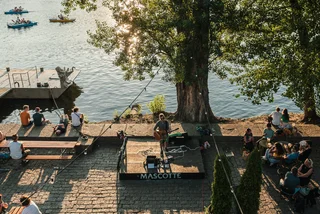Prague's new riverside beer garden opens for 2022 season