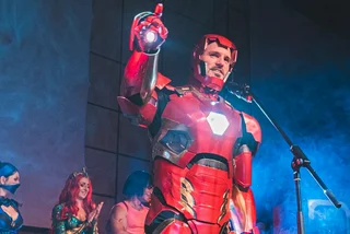 Prague Mayor cosplays as Iron Man for Comic-Con festival