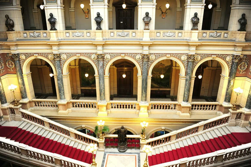 Interior of the National Museum in Prague. Photo: iStock, majaiva.