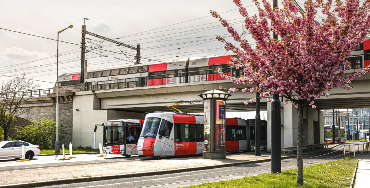 New design on Prague-operated trains. Photo: PID