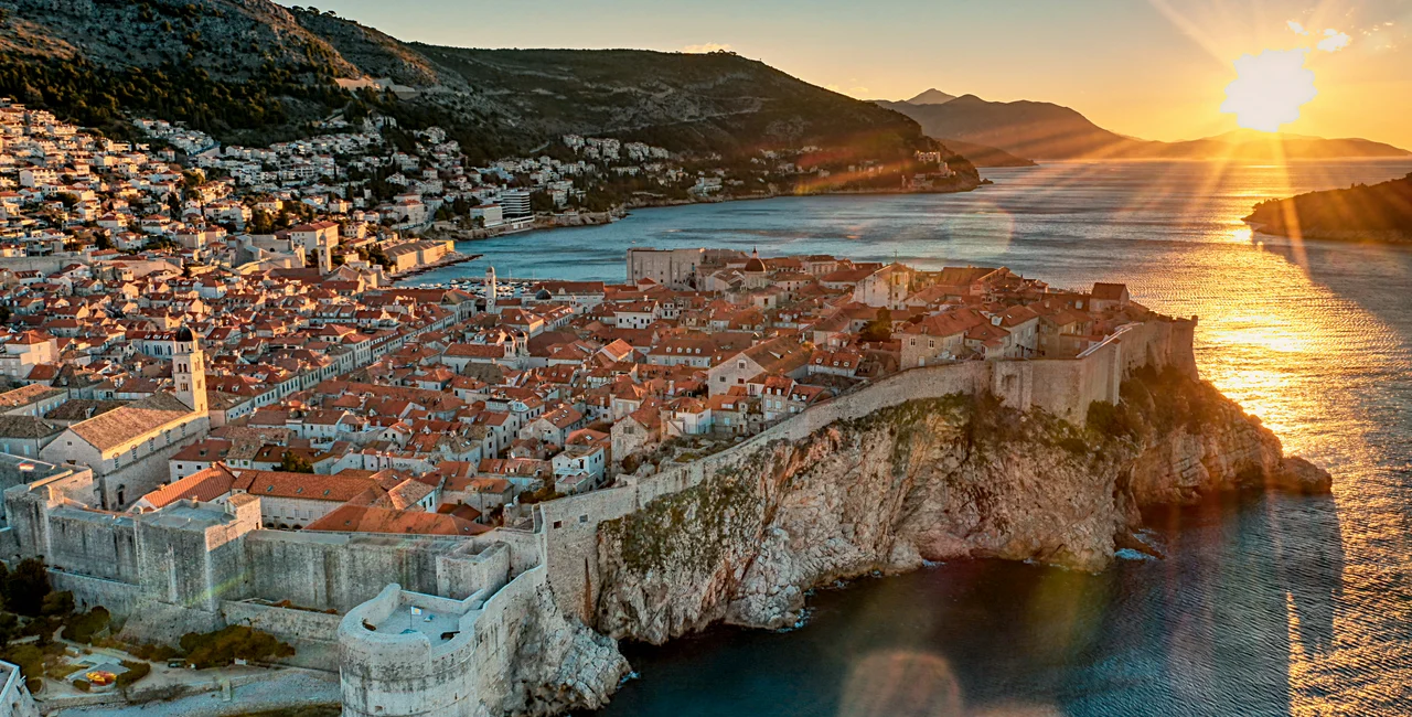 Sunrise over Dubrovnik's Old Town. Photo: iStock / Leo Ang