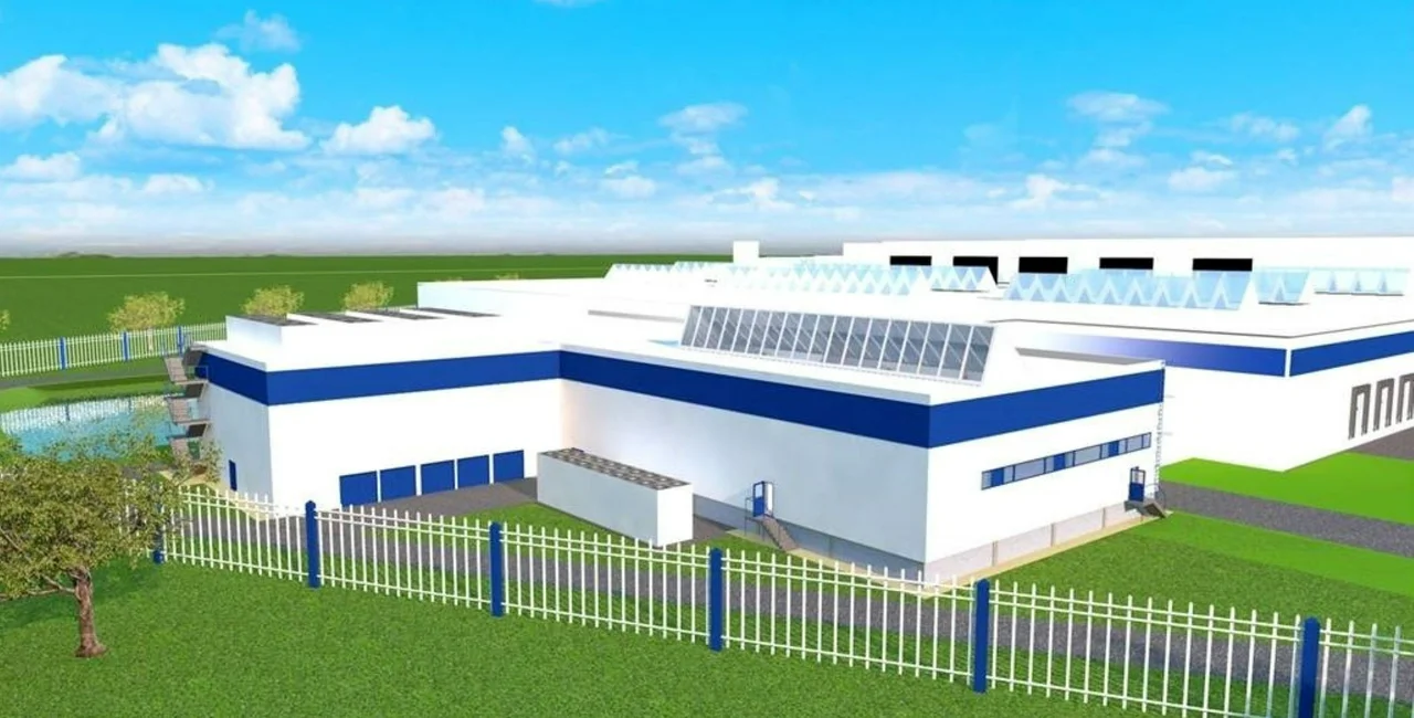 Visualization of the supercomputer factory. Photo: Hewlett Packard Enterprise.
