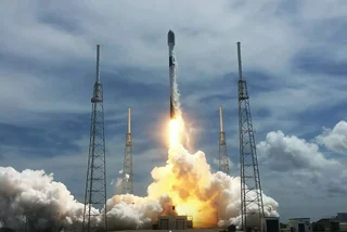 SpaceX rocket with a Czech satellite lifts off from Florida. Photo: SpaceX