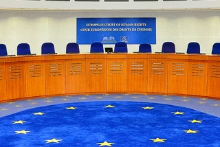 Courtroom of the European Court of Human Rights in Strasbourg Wikipedia Commons / Adrian Grycuk @CC BY-SA 3.0 pl