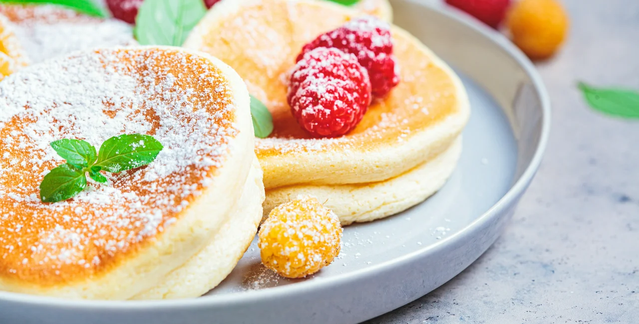 Japanese fluffy pancakes. Photo: iStock / vaaseenaa