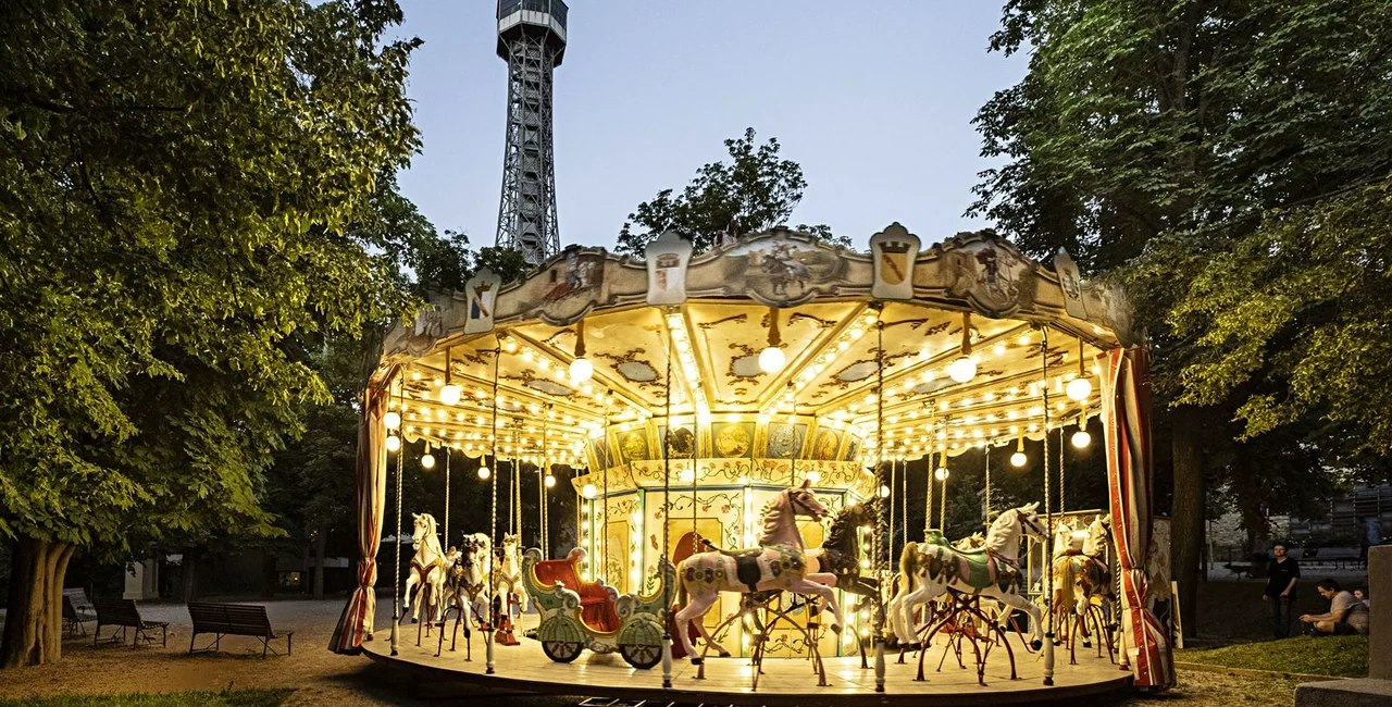 200-year-old Petřín carousel reopens just in time for Children's Day