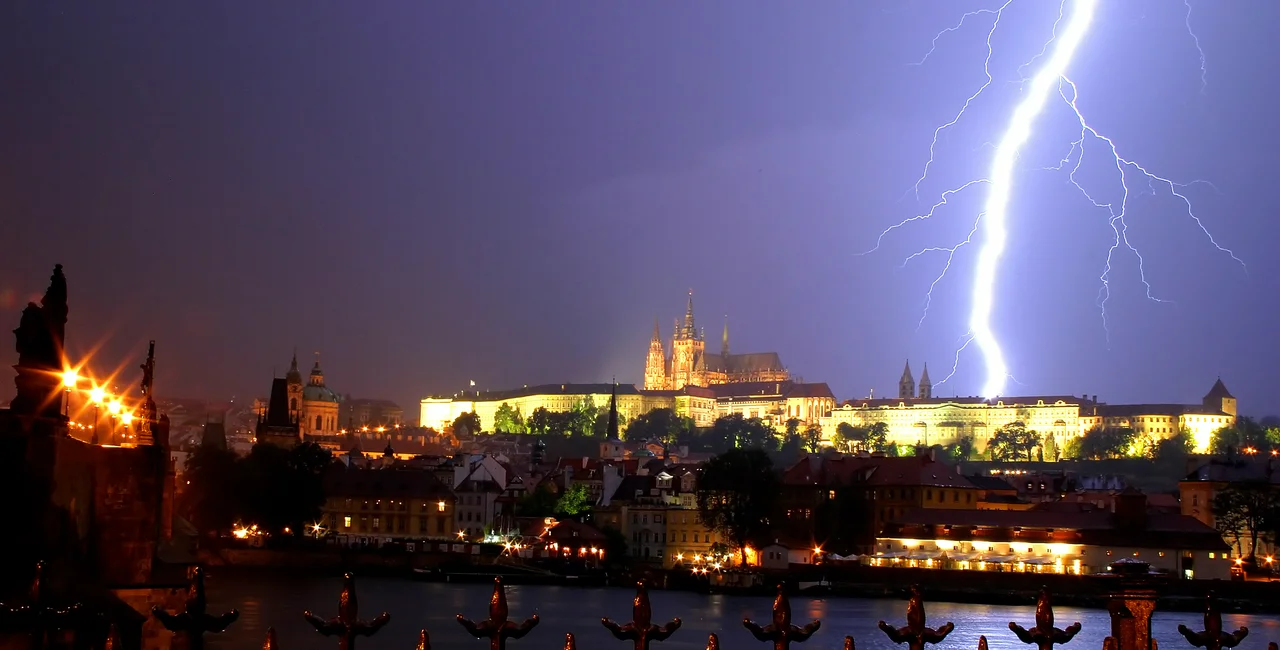 Thunderstorm in Prague. Photo: iStock / rglinsky