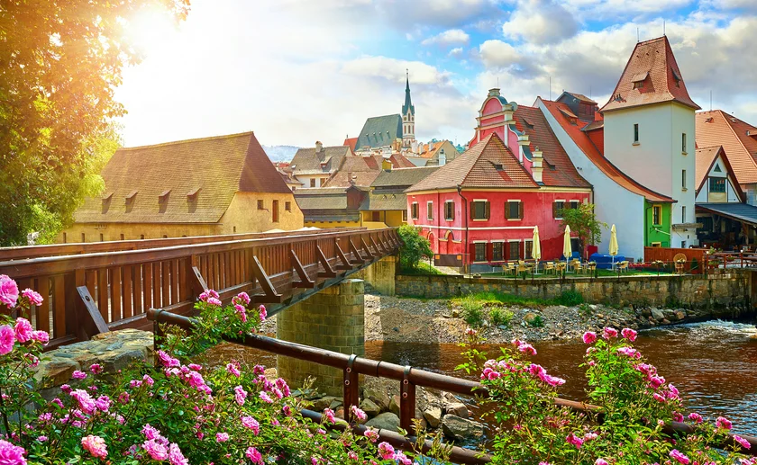 Český Krumlov in the South Bohemia region, which is ranked second after Prague in this year’s ranking