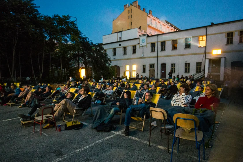 Summer cinema at Kasarna Karlin