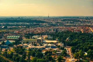 Aerial view of Prague 7. Photo: iStock / Fabiano Waewell